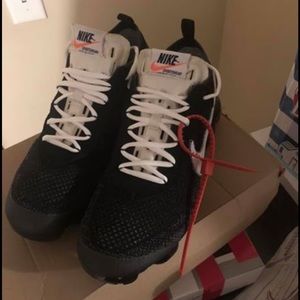 Off white vapormaxes worn 2x